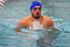 Swimming vs Bentley  Wheaton College Swimming vs Bentley. - Photo By: KEITH NORDSTROM : Wheaton, Swimming, Bentley